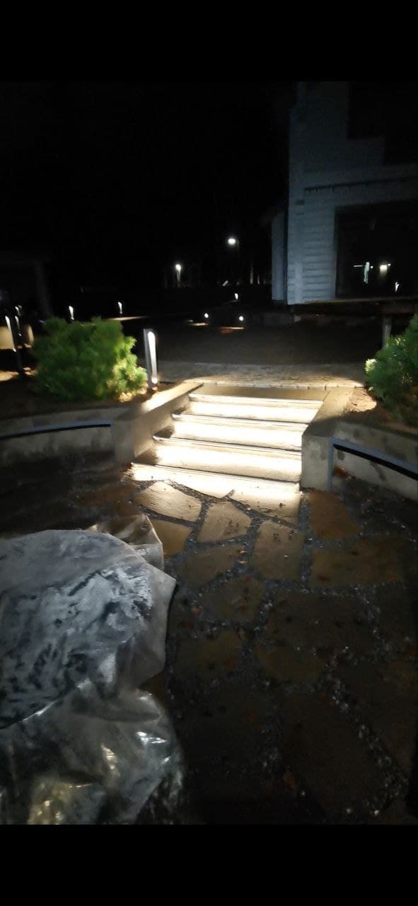 Наружно освещение участка в частном доме