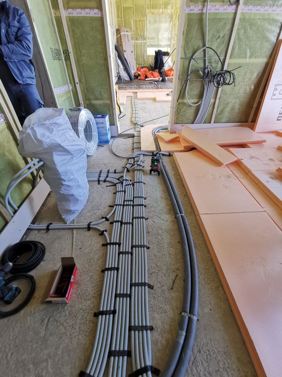 Электрика коттеджа 180 м² под ключ — фото 7